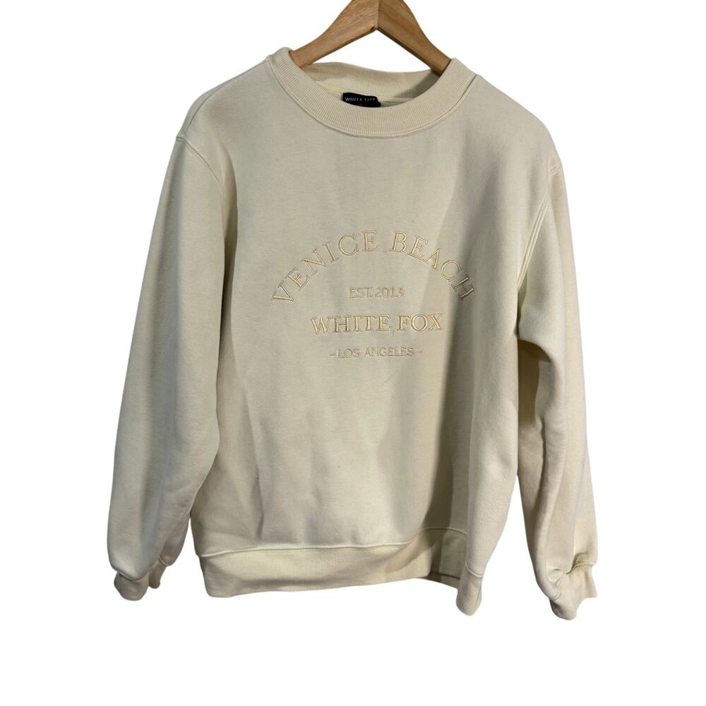 White Fox Venice Beach Sweatshirt S/M